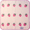 Pokapoka Cute towel hanky  "Strawberry"