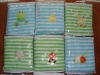 Polar fleece baby blanket