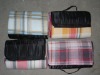 Polar fleece travel blanket