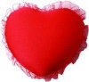 Poly Beads LOVE Heart Pillow Heart Shape Pillow (valentine gift)