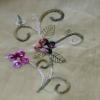 Poly Embroidery fabric