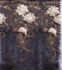 Poly  Mesh Chiffon Ribbon Embroidery Fabric