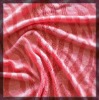 Poly rayon knitted burn out fabric