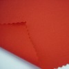 Polyamide Red Solid plain  weft knitting spandex  fabric