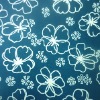 Polyamide lycra White flowe printing Nylon spandex Fabric Material For lingerie underwear