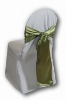 Polyester Chair cover and satin sashes