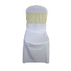 Polyester Chair cover, banquet chair cover, wedding chair cover and satin sashes