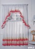 Polyester Cotton Apple kitchen Curtain