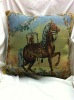 Polyester/Cotton Embroidered Cushion Cover