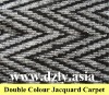 Polyester DC  jacquard carpet rugs