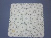 Polyester Embroidery Floral Tablecloth