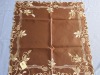 Polyester Embroidery Floral Tablecloth