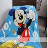 Polyester Fleece Blanket with Two Sides Brushed