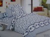 Polyester Plain Printed Bed Sheet Set