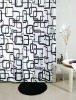 Polyester Pongee shower curtains