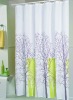 Polyester Printed Flat Screen shower curtain