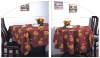 Polyester Printed Table Cloth With Waterproof