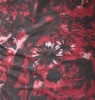 Polyester Roman Knitting Fabric With Discharge Print