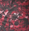 Polyester Roman Knitting Fabric With Discharge Print