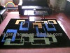Polyester Silk Shaggy Carpet (Polyester Rug)