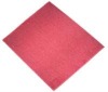 Polyester Square Red Table Carpet