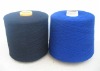 Polyester/Wool  blended knitting yarn