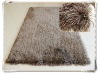 Polyester Yarn with 150D Silk Mixed Shaggy Carpet