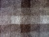 Polyester/acrylic blended Jacquard Sherpa Fleece fabric