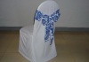 Polyester chair cover white chair cover wedding chair cover