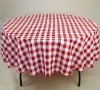 Polyester checked Table clothes, table linen