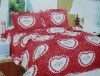 Polyester/cotton Pigment Printed 4pcs bedding sets