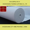Polyester-cotton tabby thin bleached grass cloth