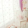 Polyester curtain Butterflypink