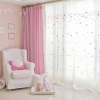 Polyester curtain Fallflower