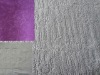 Polyester embossed polar fleece
