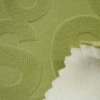 Polyester embossed sofa fabric