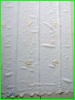 Polyester embroidery curtain fanric