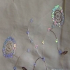 Polyester embroidery fabric