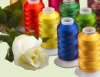 Polyester embroidery thread