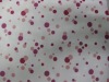 Polyester fabric printed brushed tricot fabric