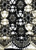 Polyester fabric water-soluble embroidery with beads for garment