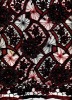 Polyester fabric water-soluble embroidery with beads for garment