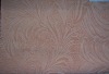 Polyester flocked fabric