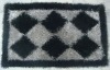 Polyester hand tufted modern design carpet
