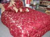 Polyester jacquard comforter bedding set