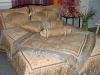 Polyester jacquard comforter bedding set