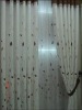 Polyester kitchen window curtain pattern