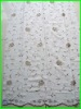 Polyester linen-look  embroidery    curtain