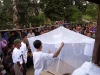 Polyester mosquito net