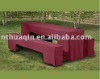Polyester party beer bench cover and table cover set